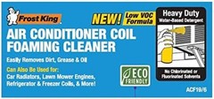 19oz Heavy-Duty Foam Coil Cleaner – No Rinse, Odor Neutralization & Lemon Fresh