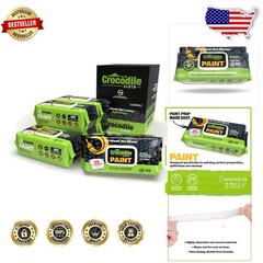 Professional Paint Wipes 600ct 6-Pack – Giant, Unscented, Tough Residue Remover
