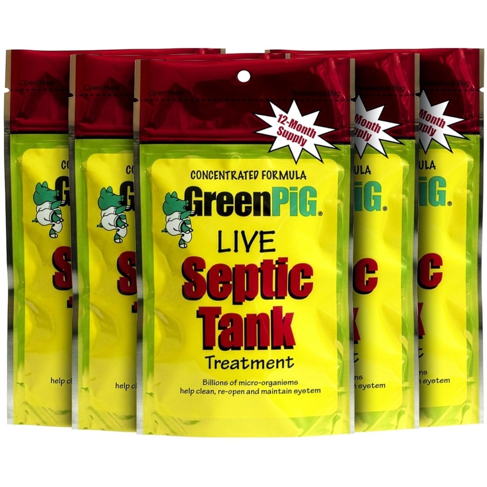 Septic Tank Treatment Packets – Prevent Clogs & Odors