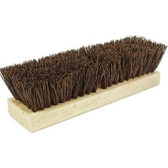 Heavy Duty Deck Scrub Brush Palmyra Bristles Wood Concrete Cleaning Tool New