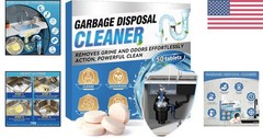 50 Count Garbage Disposal Cleaner Tablets – Deep Cleaning for Fresh Drain