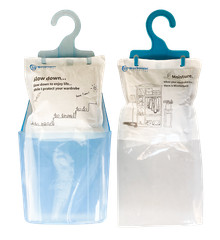 Moisture Absorber Hanging Bags Hanging Closet Dehumidifier Bags-Pack of 20 Pack