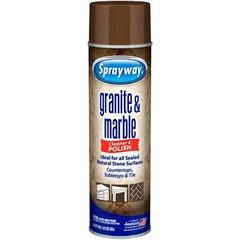 Sprayway SW702R Aerosol Granite & Marble Spray, 19 oz