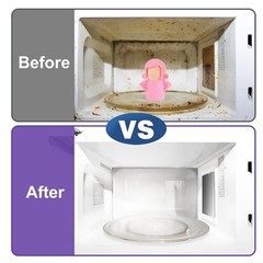 Happy or Angry Mom Microwave Cleaner, Microwave Oven Steam Cleaner, Just Add …