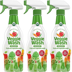 Veggie Wash Organic Fruit and Vegetable Wash, Certified Organic, Ideal for Clean