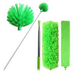 Microfiber Cobweb Duster with Long Telescopic Pole – Ultimate Cleaning Solution