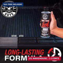 Chemical Guys Tire And Trim Gel For Plastic And Rubber, Restores Faded Tires, Tr