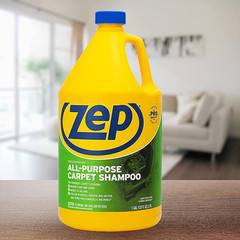 All-Purpose Carpet Shampoo Concentrate Cleaner – 1 Gallon (Case of 2) ZUCEC128 –