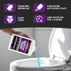 Biodegradable Septic Tank Treatment – 32 Fl Oz Liquid Formula Safe for Toilets