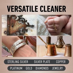 Tarnish Remover, 12 oz. Bottle, Platinum, Copper, Gold, Diamond, Silver Plate…