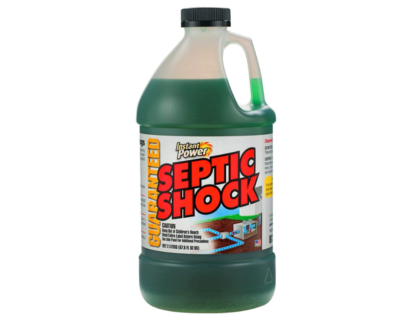 Instant Power Septic Shock Drain Field Treatment 2L Septic System Care