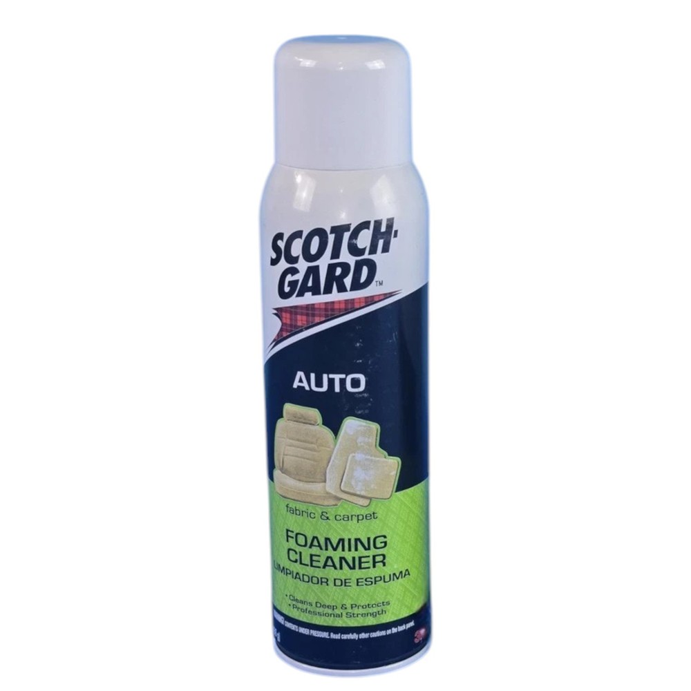 Scotchgard Auto Fabric & Carpet Foaming Cleaner 17.5 oz Old Formula Professional