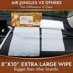 Extra Large 140 Count Leather Care Wipes – Lint-Free, Residue-Free Formula