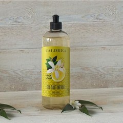 Dish Soap Biodegradable Liquid Sea Salt Neroli 16 oz Concentrated Scented