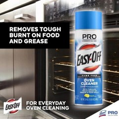 EASY-OFF “Large” 24 Oz. Professional Fume Free Oven Cleaner (2-Pack) BRAND NEW