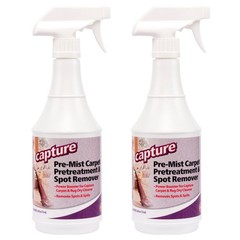 Carpet Pretreatment Spray 24 Oz 2-Pack for Stains and Odors Removal