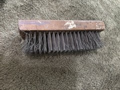 Wood Handle Metal Bristle Brush for Cleaning