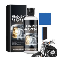 Car Headlight Restoration Polish Light Repair Cleaner Liquid Repair Maintenance