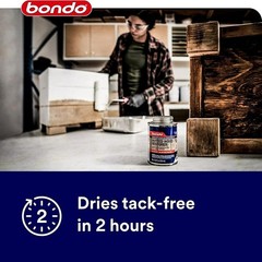 8 oz Bondo Rotted Wood Restorer – Quick Drying, Stainable & Paintable Formula