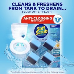 In-Tank Toilet Cleaner Duo-Cubes | 16 Weeks of Freshness with Sapphire Scent