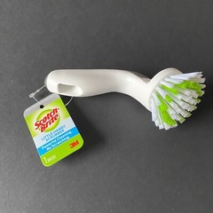 Scrubbing brush for Kitchen Bathroom , RV sinks , tubs , cars, tires, rims
