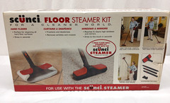 NOS-Scunci 7 Piece Floor/Wall Steamer Accessory Kit for Scunci Hand Held Steamer