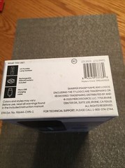 THE SHARPER IMAGE PORTABLE LAMP SANITIZER, #7330