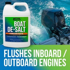 Desalt Concentrate Salt Remover & Flusher For Marine Motors Watercraft Engines F