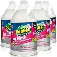 OdoBan Pet Solutions No Rinse Neutral pH Floor Cleaner Concentrate, Made in the