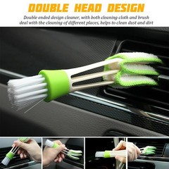 13PCS Car Detailing Brush Set, Vehicle Interior Cleaning Kit Includes Steel W…