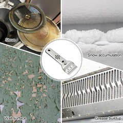 Cooktop Scraper,Multi-Purpose Scraper Cleaning Tool,Razor Holder for Cleaning