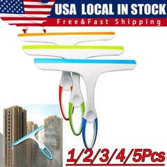 Window Mirror Car Windshield Squeegee Shower Glass Wiper Kitchen House Clean Set