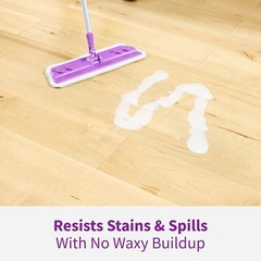 Wood Floor Restorer Revitalizing Glossy Finish Easy Application Safe Pets Kids