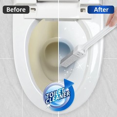 10 Pack Pumice Stone Toilet Bowl Cleaner with 2 Extra Long Handle, Scouring Stic