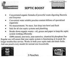 Septic Tank/System Booster Treatment 3 month supply