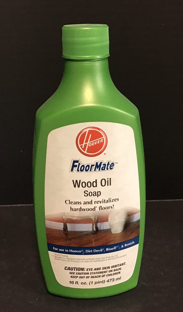 Hoover Floormate Wood Oil Soap Bottle 16oz NEW
