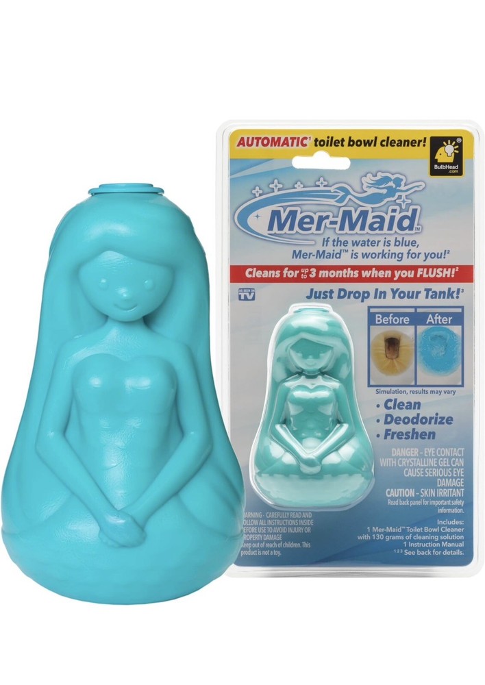 Mer-Maid Automatic Toilet Bowl Cleaner, AS-SEEN-ON-TV