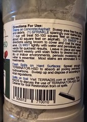 2 – Terminator-hsd Concrete Oil Stain Remover Eco-friendly Bio-remediates