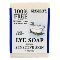 Grandma’s No Scent Bar Soap 6 oz (12-PACK)