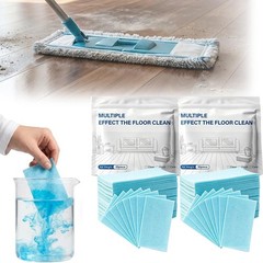 100-500 X Multi-Effect Floor Clean Tablets, Water-Soluble Floor Cleaning Sheets