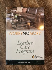 WorryNoMore Leather Care Program Macy’s New Sealed in Plastic Leather Master