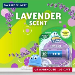 Scrubbing Bubbles Fresh Gel Toilet Bowl Cleaning Stamps, Helps Keep Toilet Clean