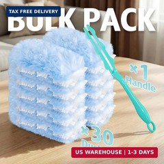 Duster Refill for Swiffer Duster, 30 Count Heavy Duty 2 Side 360° Duster Refills