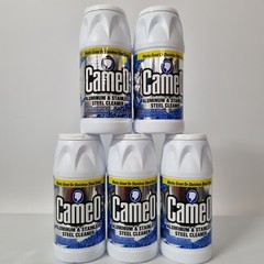 Lot of 5 Cameo Aluminum & Stainless Steel Cleaner Original Old Formula 10oz Each