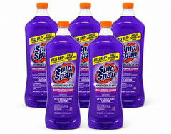 Spic and Span Multi-Surface Floor Cleaner Lavender 34 oz 5 Pack