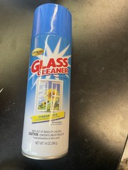 Lot Of 3 Exfresh Glass Cleaner Spray – 3 Cans For Shinier Glass 14 oz
