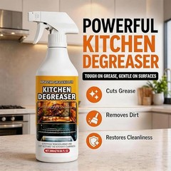 Apiastar Greasekiller Spray Heavy Duty Degreaser Multi-Use for Grills 300ml