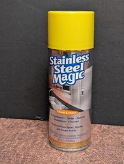 Stainless Steel Magic Cleans & Shines Cleaning Spray *FULL CAN* Rare – Vintage