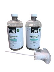Better Life All Purpose Cleaner – 24 Fl Oz (Pack of 2) With Sprayer Unscented