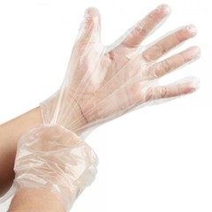100 to 1000 Plastic Disposable Gloves Restaurant Home Service Catering Hygiene**